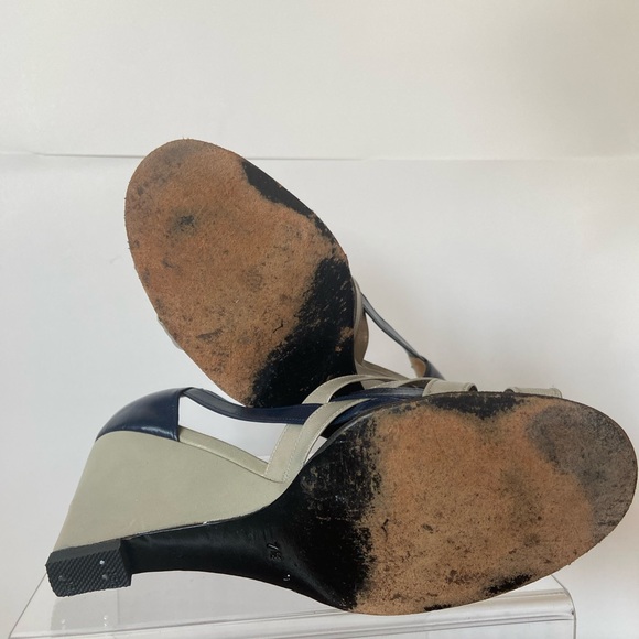 Vintage Christian Dior wedge sandals - Picture 6 of 9